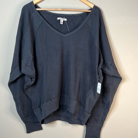 Free people Santa Clara thermal black - Picture 3 of 4